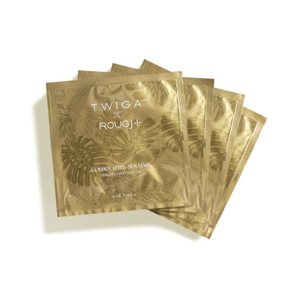 Maschera doposole in tessuto con oro colloidale Twiga by Rougj