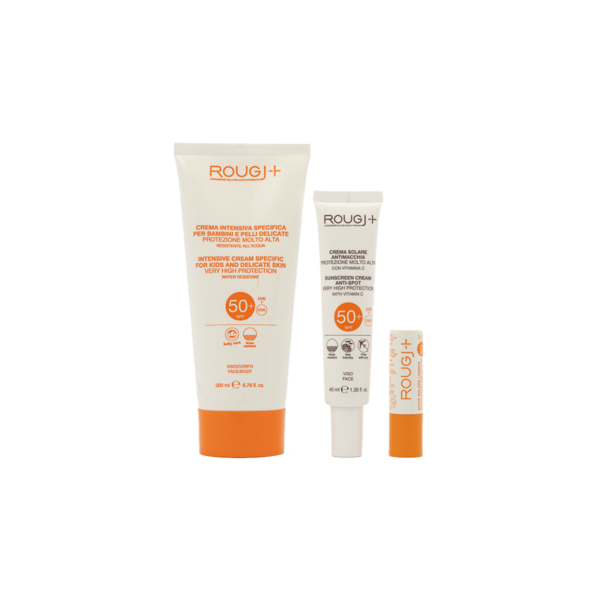 Set Solari Pelli Sensibili SPF50+